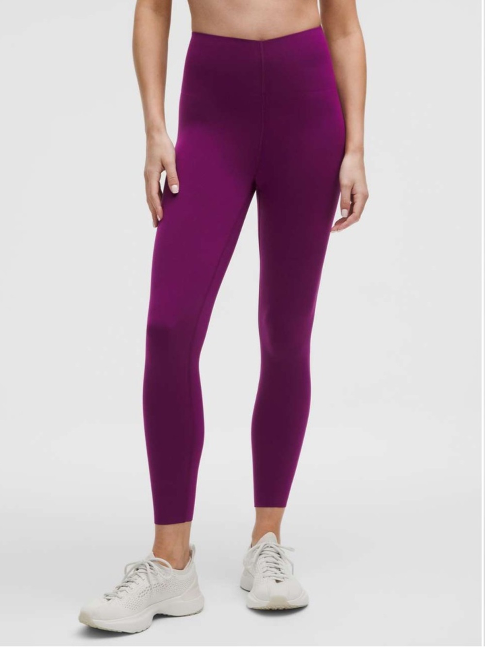 Lululemon Glow Up Super-High-Rise Tight 25" Chilled Grape size 8 new